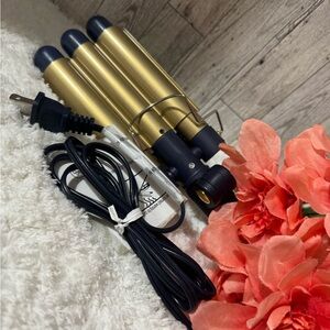 3 barrel hair waver Luxe & Willow~ curler curling iron hair